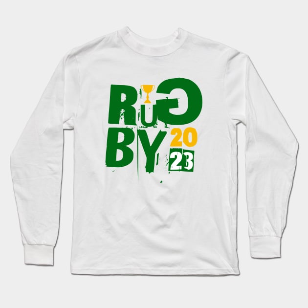 Rugby 2023 Long Sleeve T-Shirt by Graffik-Peeps